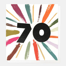 Load image into Gallery viewer, Age Birthday Multicolour Burst
