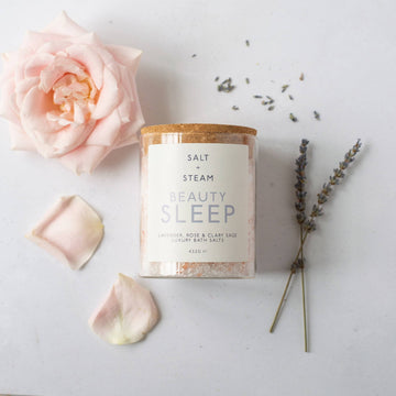 Salt + Steam Bath Salts for Beauty Sleep