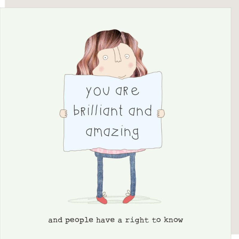 Brilliant & Amazing - Rosie Made a Thing