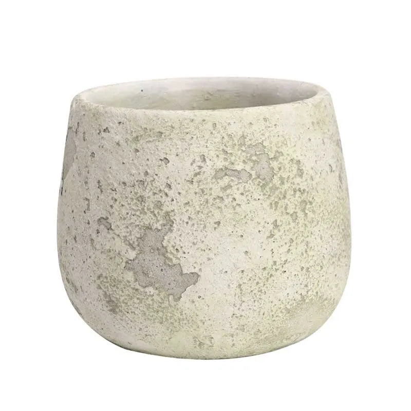 Rustic Bowl Cement Flower Pot