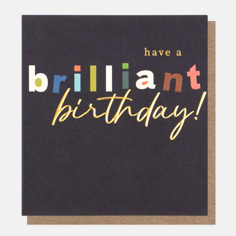 Have A Brilliant Birthday Card