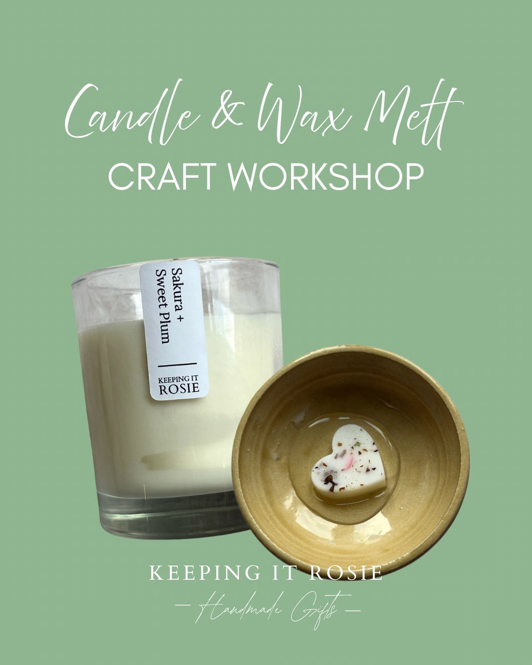 Candle & Wax Melt Taster Workshop