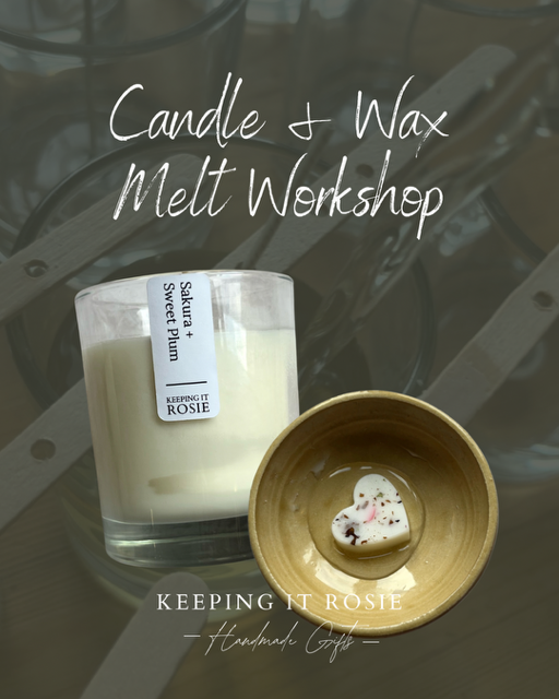 Candle & Wax Melt Taster Workshop