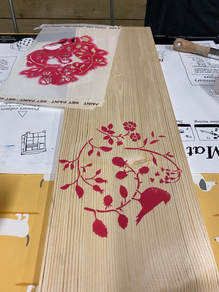 Taster Workshop - Stencilling