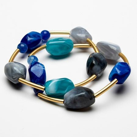 Mis shape bead bracelet