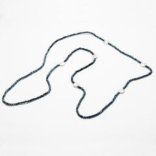 Load image into Gallery viewer, Long single strange crystal necklace
