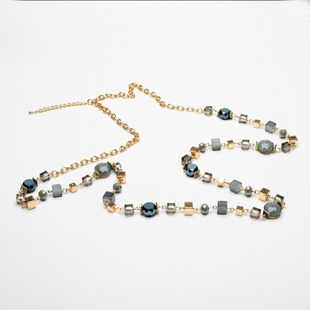 Square beads on long chain