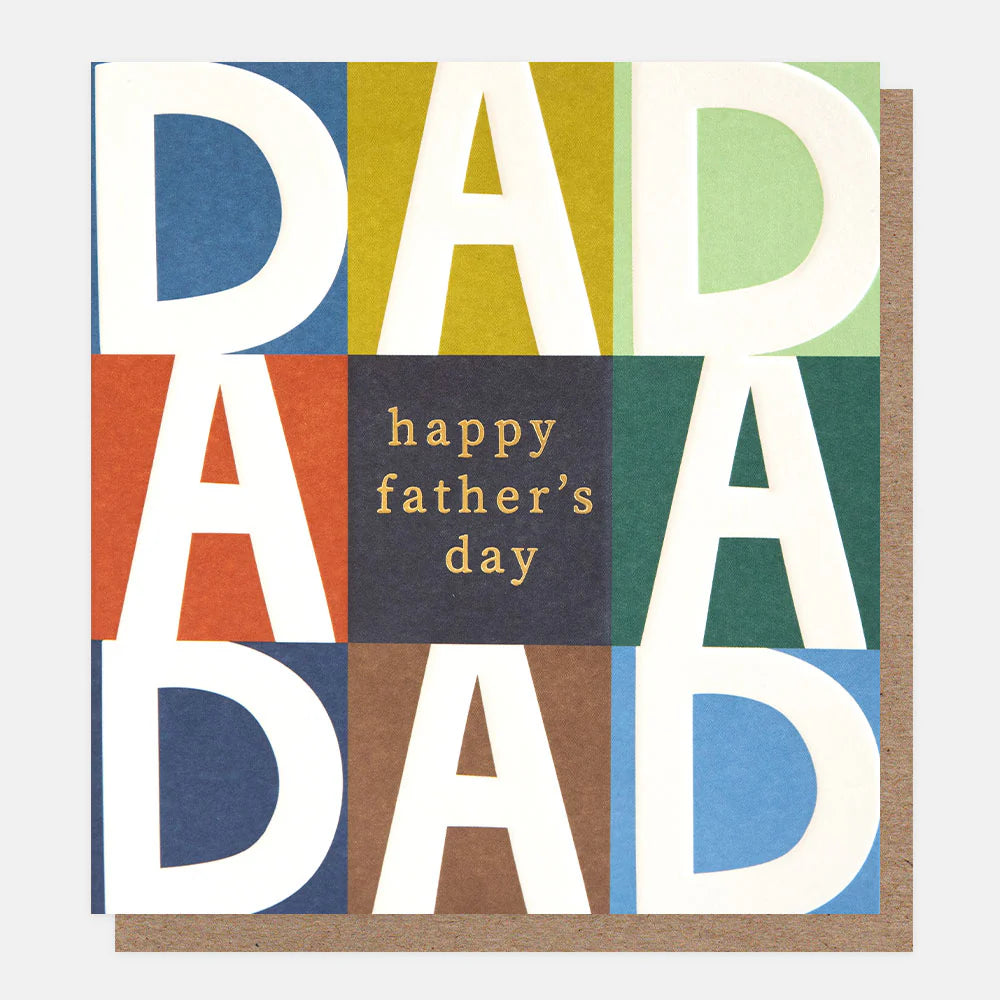 Happy Father's Day Dad Grid