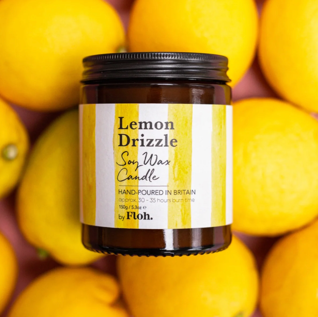 Lemon Drizzle Soy Wax Candle