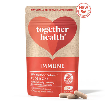 Together Health Wholefood Immune Vitamin C D3 Zinc supplement