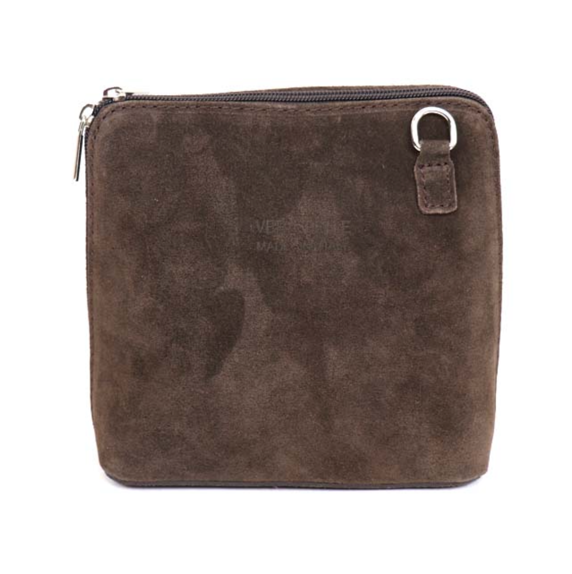 Vera Pelle Suede crossbody ladies hand bag