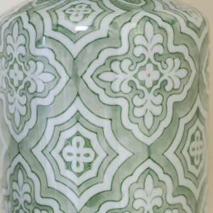 Lamp Marocchina With White Shade