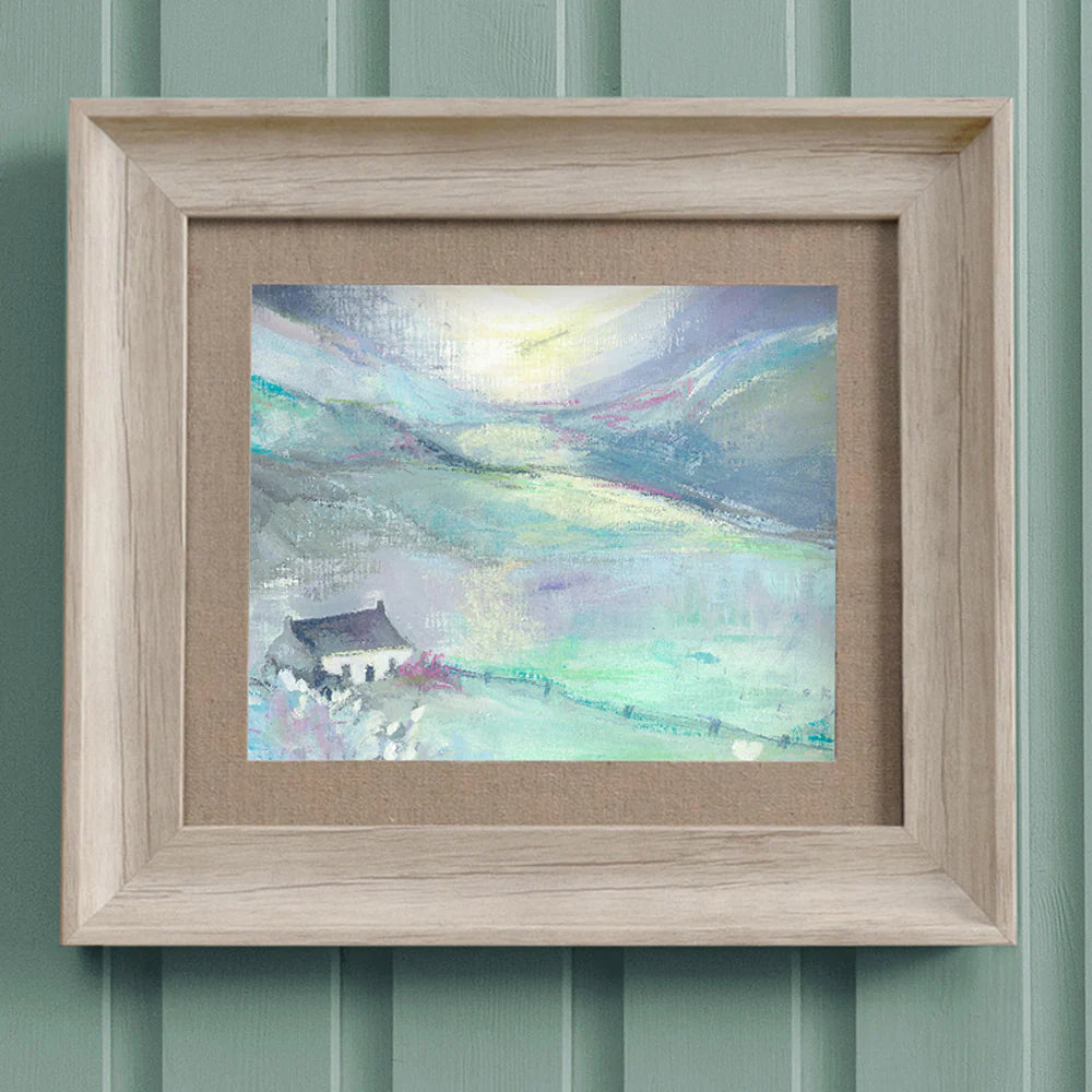 Lavender Framed Print Birch