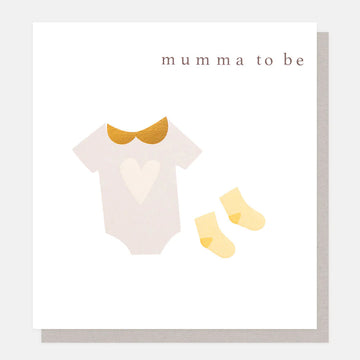Mumma To Be New Baby Card