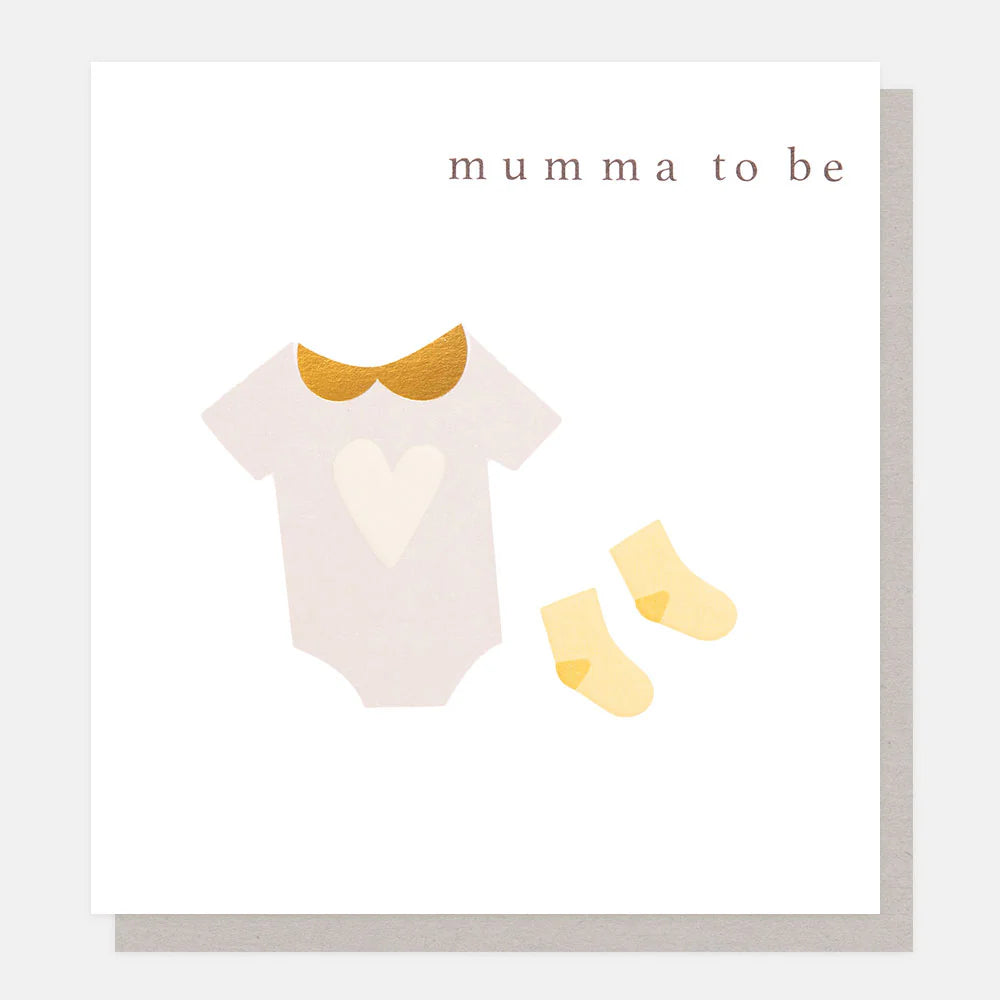 Mumma To Be New Baby Card
