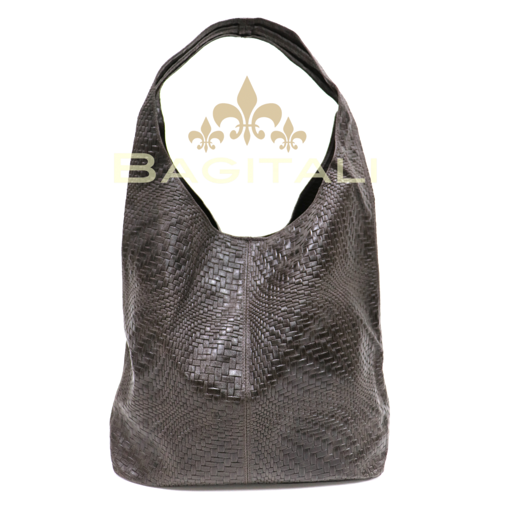 Quilted Suede Hobo Bag