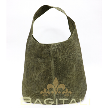 Quilted Suede Hobo Bag
