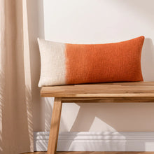 Load image into Gallery viewer, Mizu Rectangular Dip Dye Cushion

