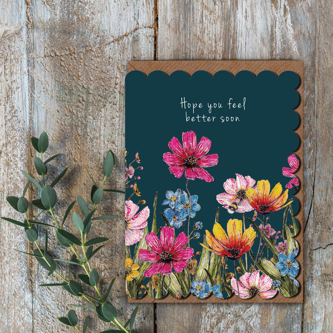 Feel Better Soon Card (Cello-Free)