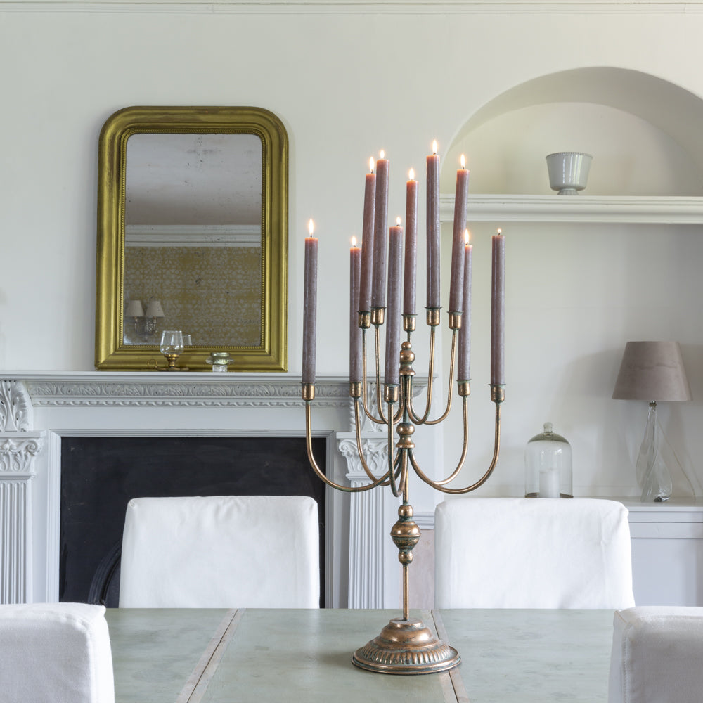 Candelabra Aurora Antique Gold
