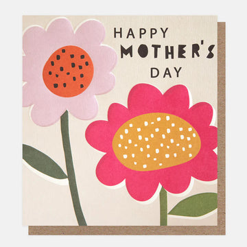 Pink Flowers Mother's Day Card