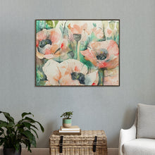 Load image into Gallery viewer, PAPAVERA FRAMED CANVAS STONE
