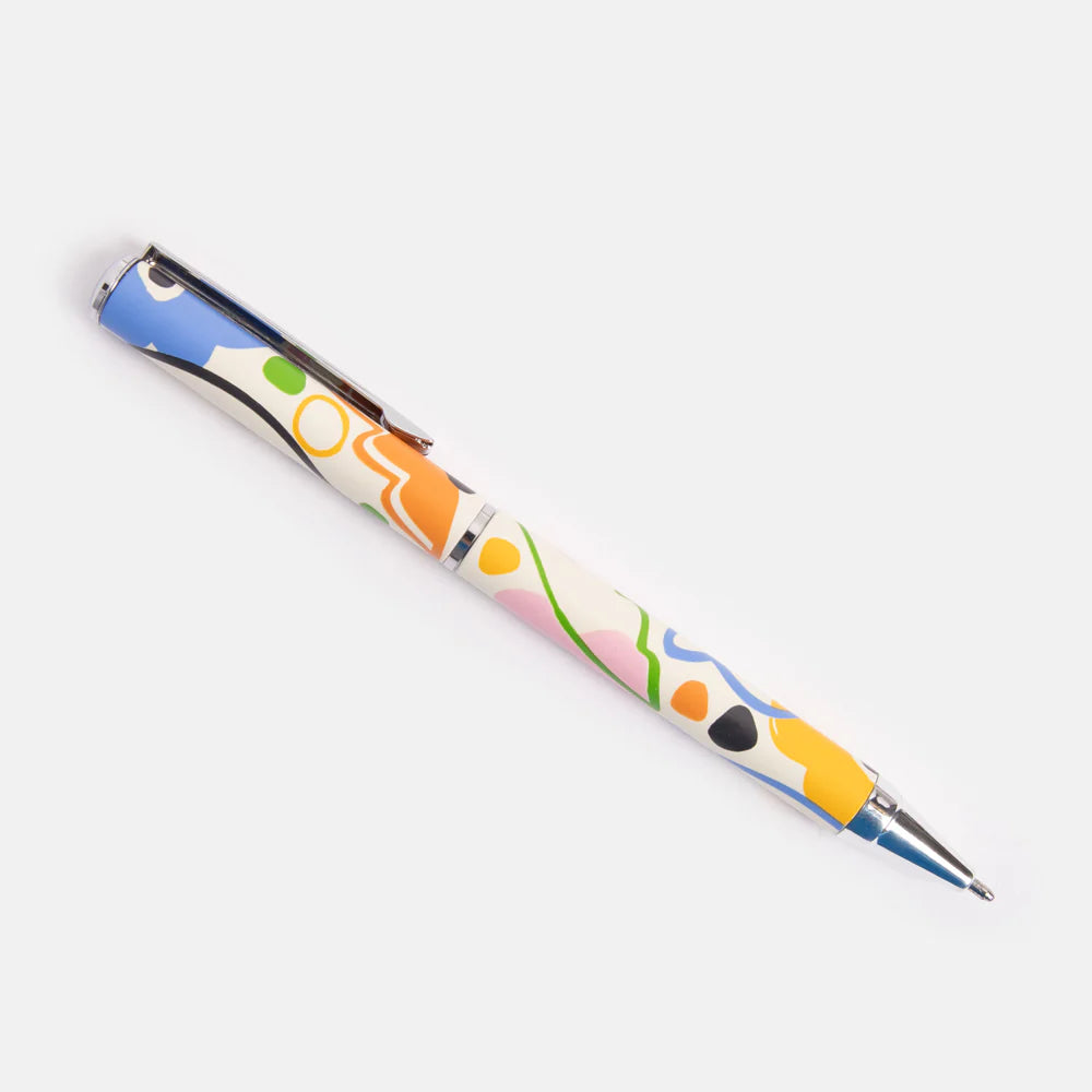 Abstract Botanical Boxed Pen
