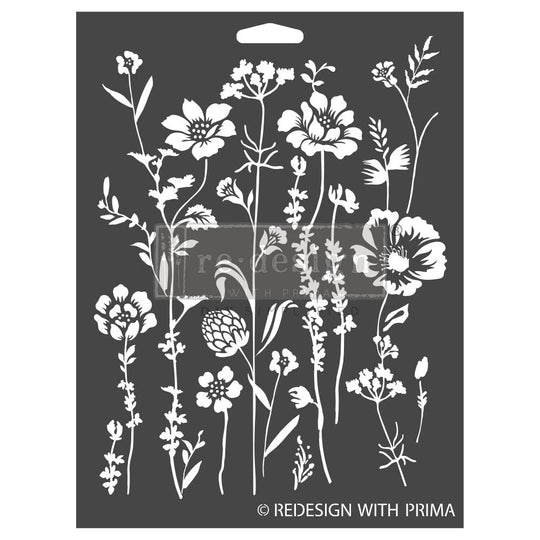 Meadow Bloom | 3D DECOR STENCIL | Redesign with Prima
