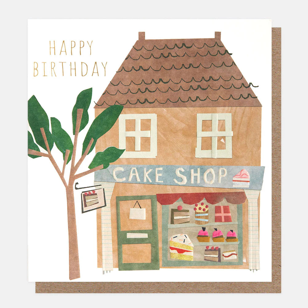 Cake Shop Happy Birthday Card