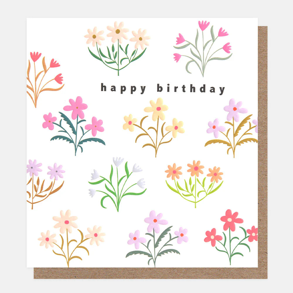 Happy Birthday Assorted Florals