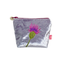 Load image into Gallery viewer, Velvet Thistle Cosmetic Purse
