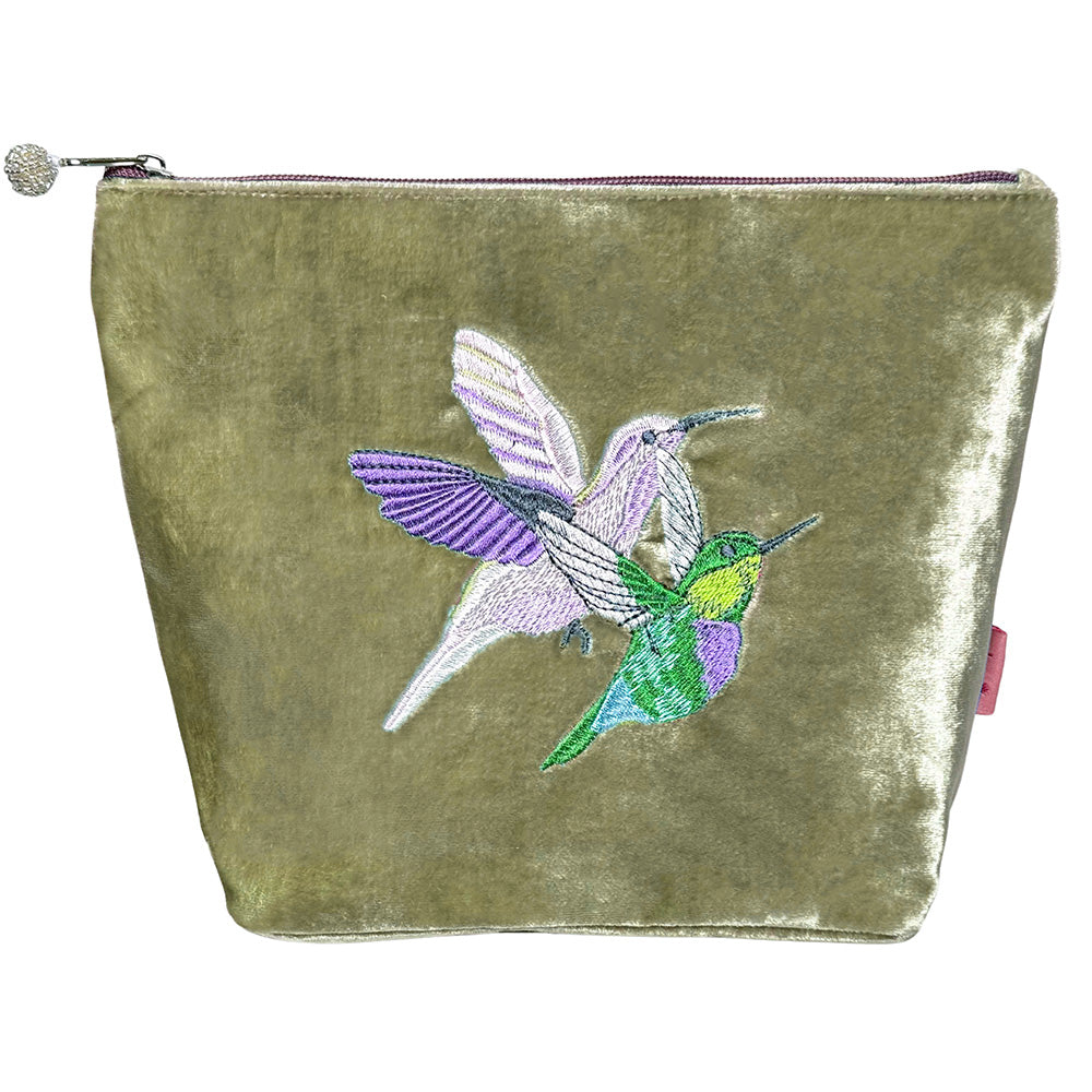 Hummingbirds Cosmetic Purse – Large