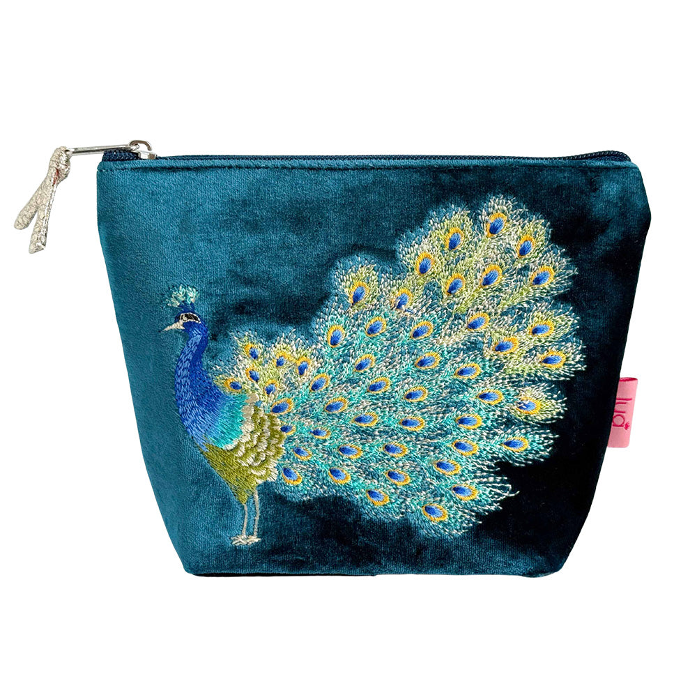 Peacock Cosmetic Purse