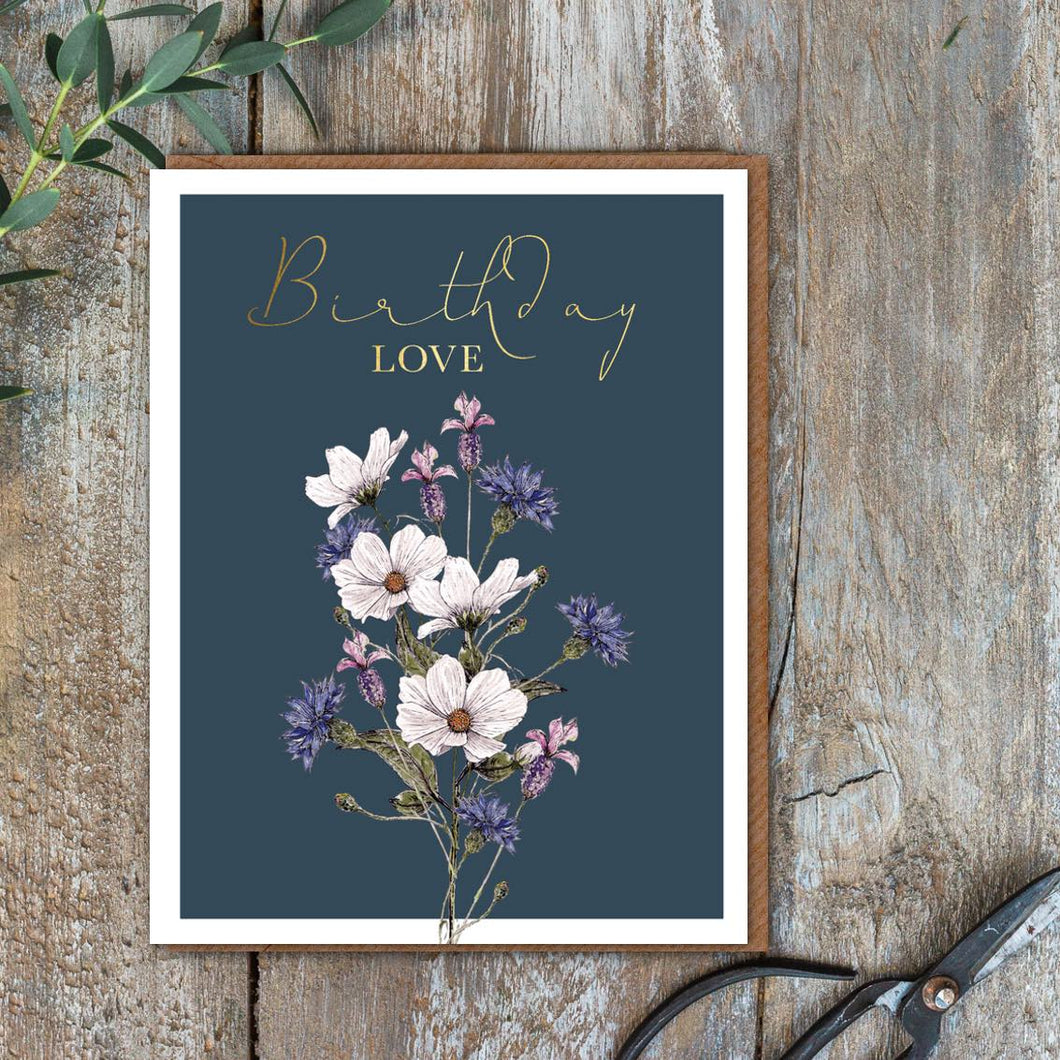 Birthday Love Card (Cello-Free)