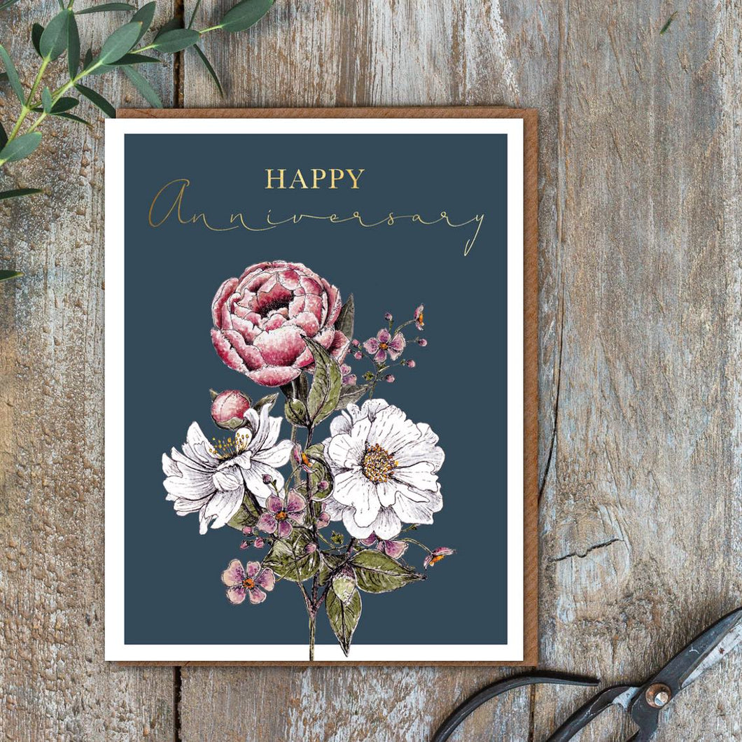 Happy Anniversary Card (Cello-Free)