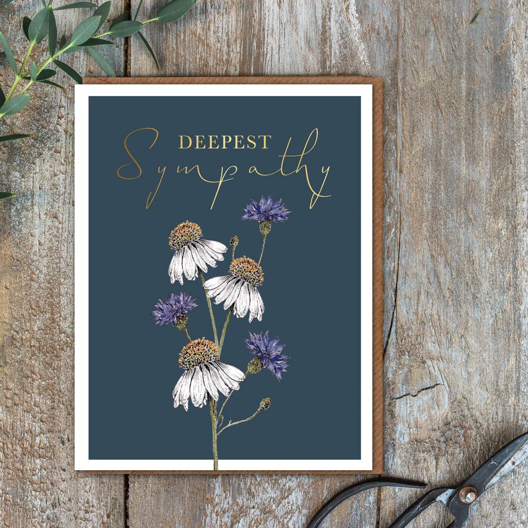 Deepest Sympathy Card (Cello-Free)