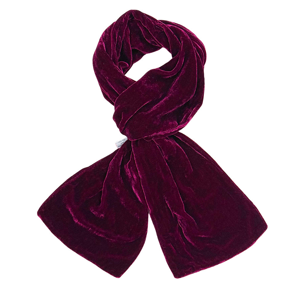 Plain Velvet Scarf