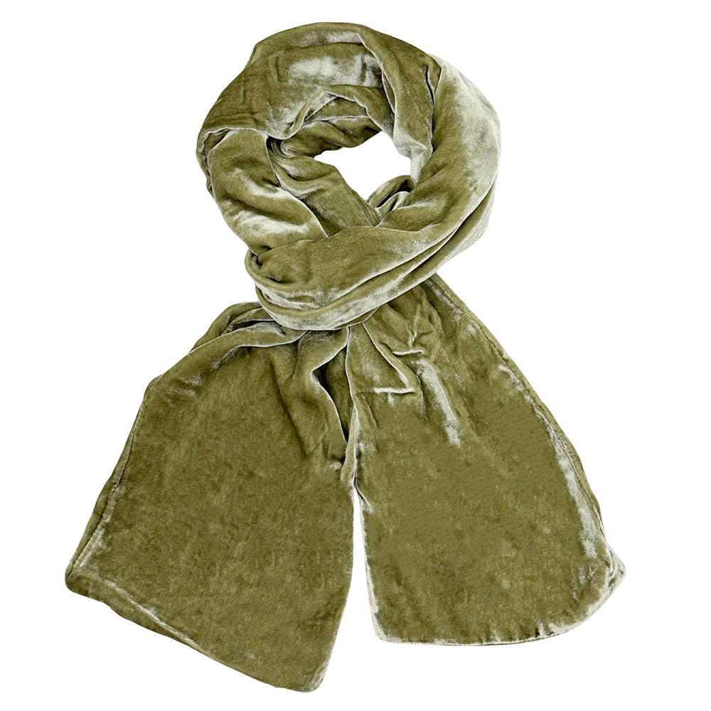 Plain Velvet Scarf