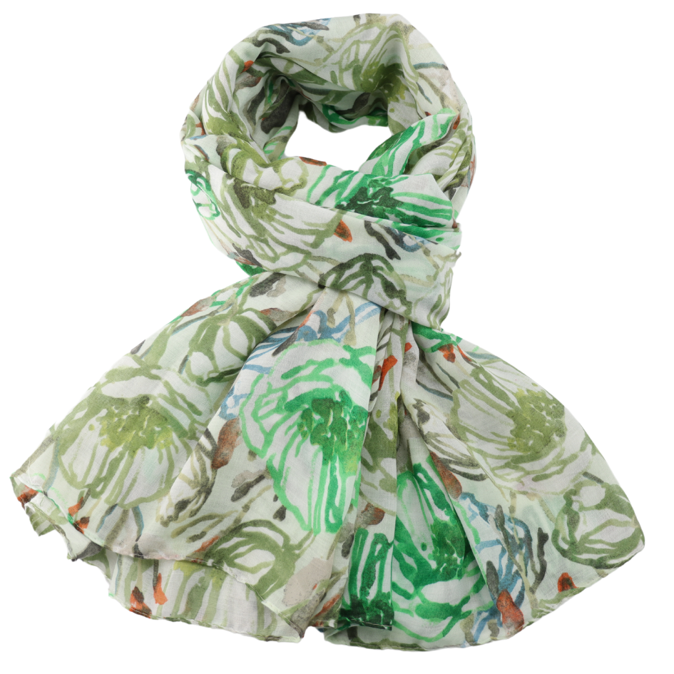 Spring Floral Scarf
