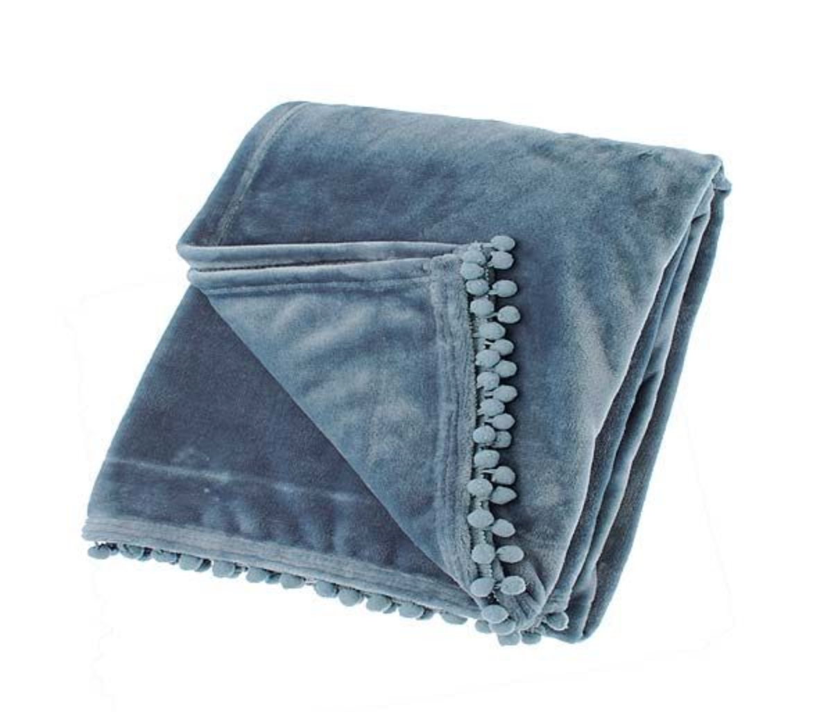 Cashmere touch fleece throw