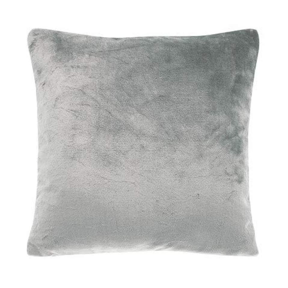 Cashmere touch fleece cushion