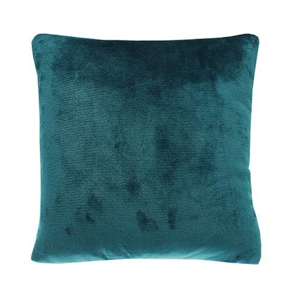 Cashmere touch fleece cushion