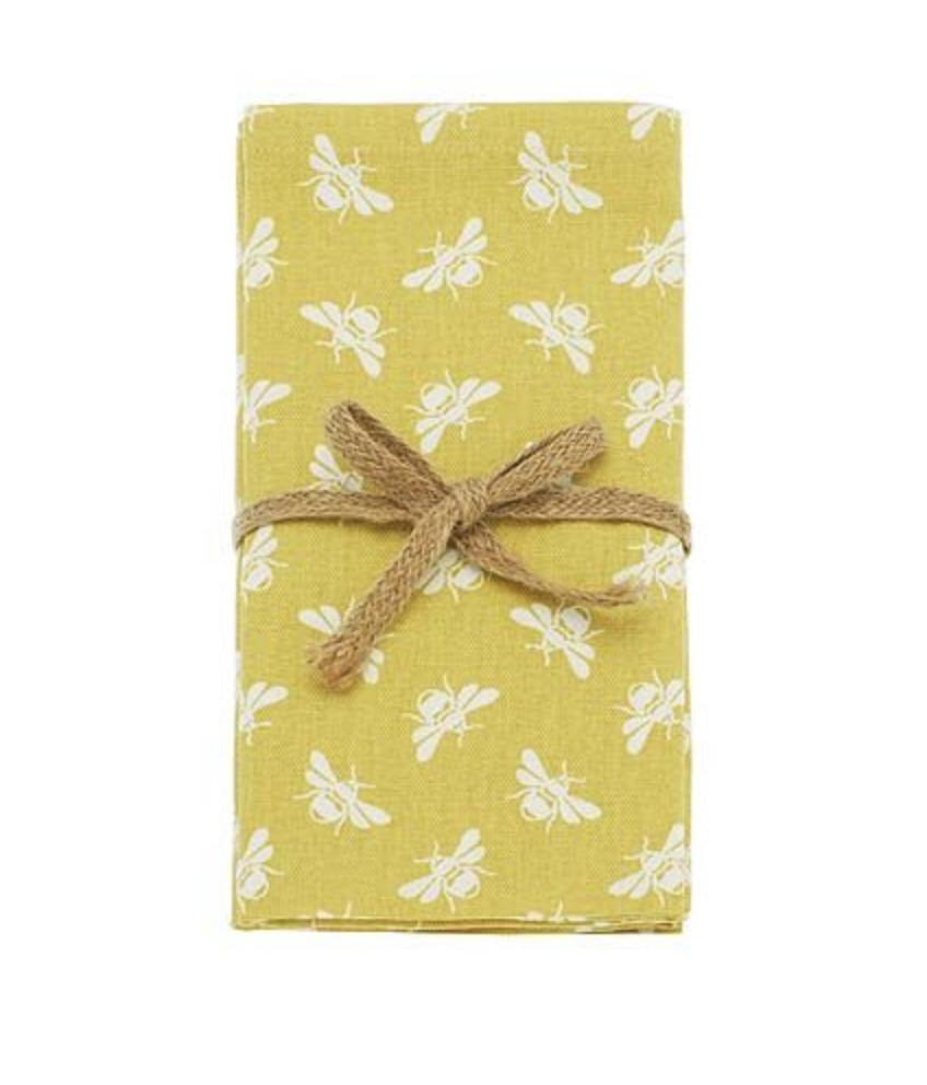 Bee napkin - set of 4
