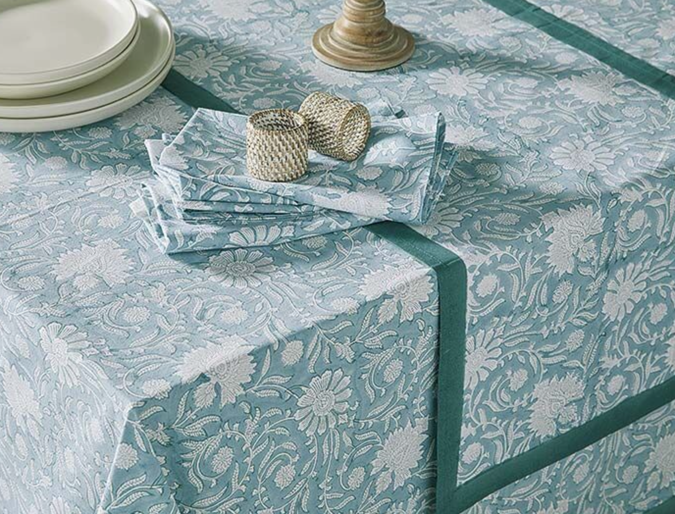 Elise handblock print napkins