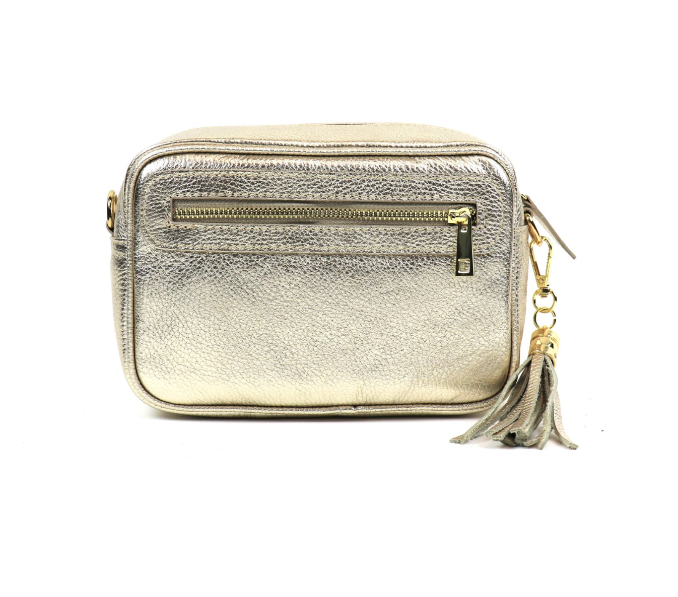 Leather Bag with Tassel