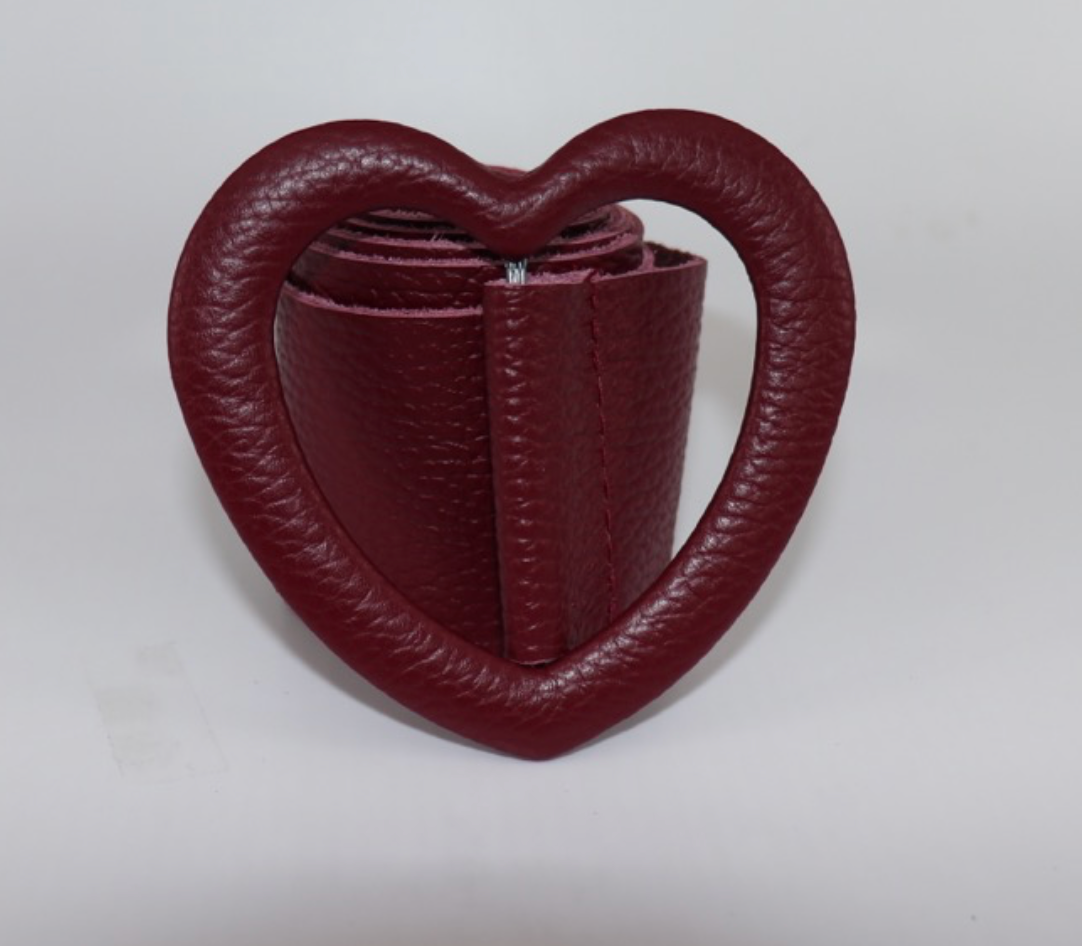 Leather Belt - Heart