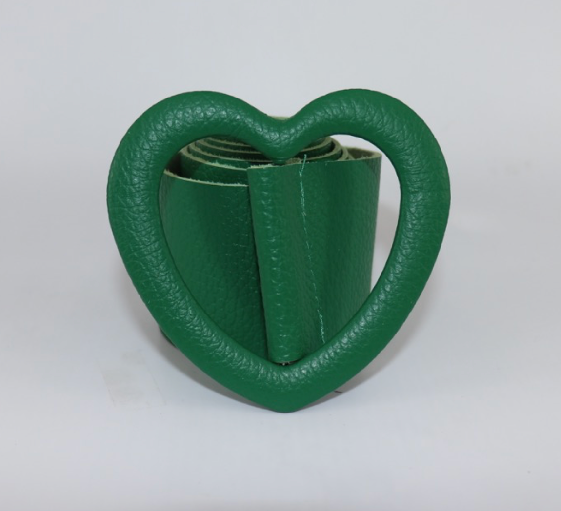 Leather Belt - Heart
