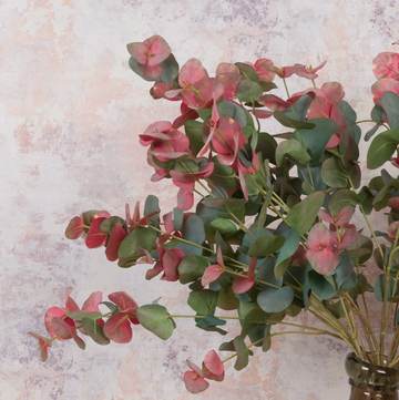 Faux Blush Eucalyptus