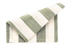 Load image into Gallery viewer, Wide stripe napkin from Walton &amp; Co
