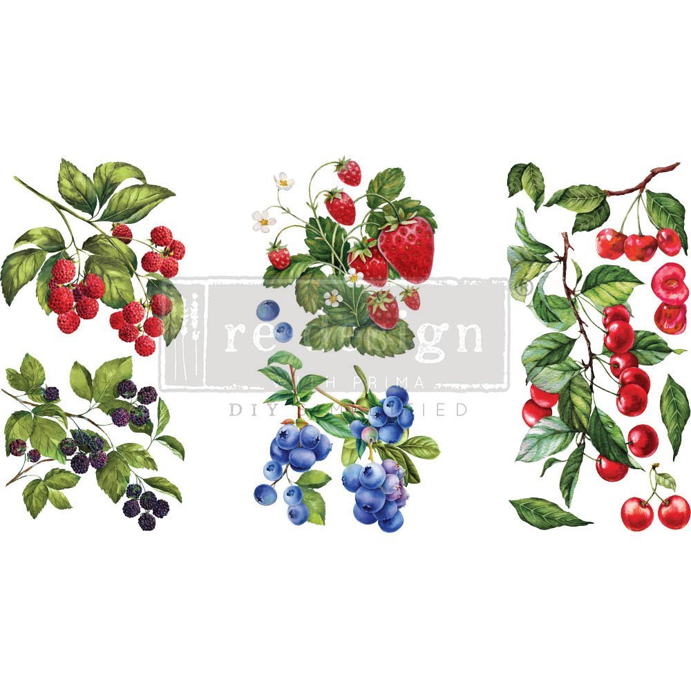 Decor Transfers - Sweet Berries